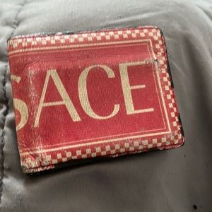 Versace wallet used